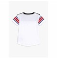 Barn T-shirt med kortärm Converse Retro Sport Vit