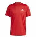 T-shirt med kortärm Herr  Aeroready Designed To Move Adidas Designed To Move Röd