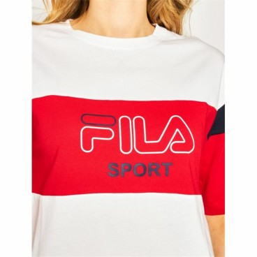 T-shirt med kortärm Dam Fila Lalette Sport Vit