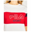T-shirt med kortärm Dam Fila Lalette Sport Vit