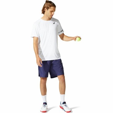 T-shirt med kortärm Herr Asics Court Vit