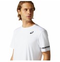 T-shirt med kortärm Herr Asics Court Vit