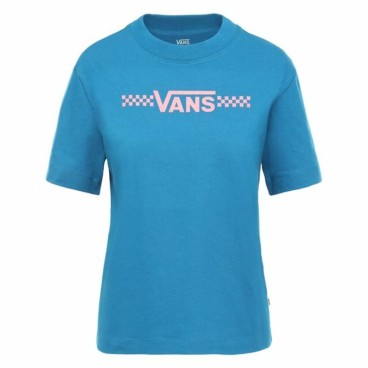 T-shirt med kortärm Dam Vans Funnier Times Blå