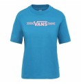 T-shirt med kortärm Dam Vans Funnier Times Blå