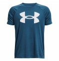 Barn T-shirt med kortärm Under Armour Big Logo Blå