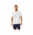 T-shirt med kortärm Herr Asics Court Spiral Tee Vit