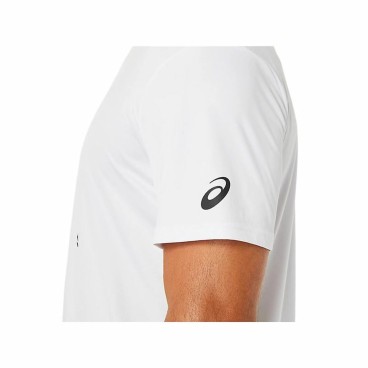 T-shirt med kortärm Herr Asics Court Spiral Tee Vit