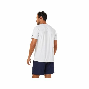 T-shirt med kortärm Herr Asics Court Spiral Tee Vit