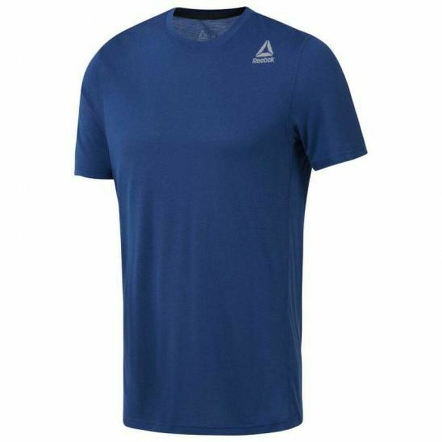 T-shirt med kortärm Herr SUPREMIUM 2.0 TEE  Reebok D94316 Blå (M)