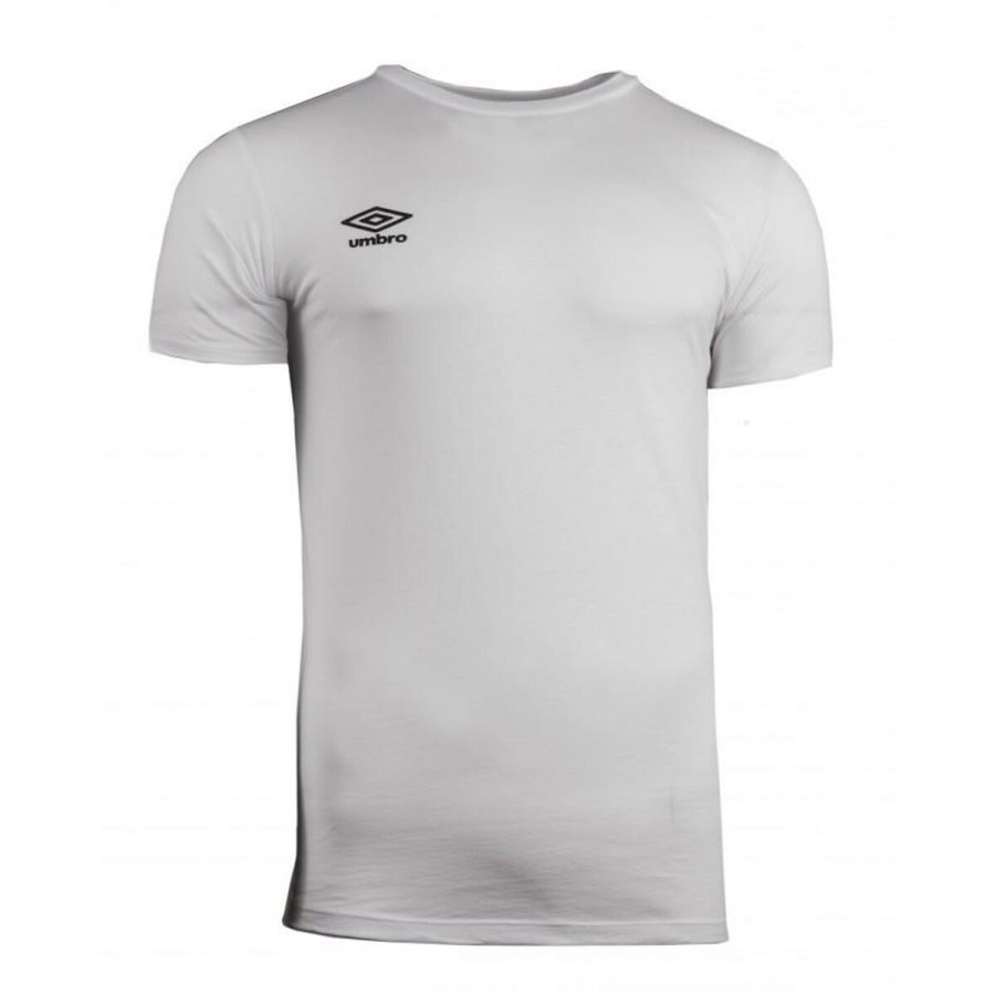 T-shirt med kortärm Herr Umbro 64887U 096 Vit