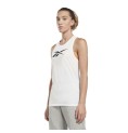 Tanktop, Dam Reebok TE GRAPHIC TANK HT6181 Vit