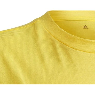 Barn T-shirt med kortärm Adidas Future Pocket Gul