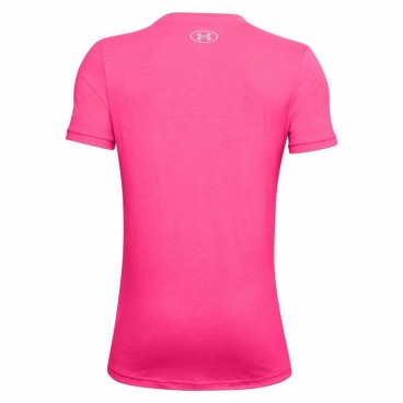 Barn T-shirt med kortärm Under Armour UA Tech Rosa