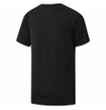 Barn T-shirt med kortärm Reebok Wor Svart