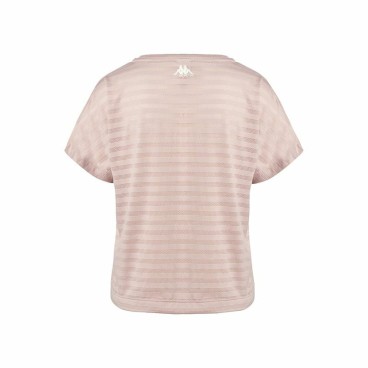 T-shirt med kortärm Dam Kappa Yamila Rosa