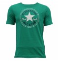 Barn T-shirt med kortärm Converse Core Chuck Taylor Patch Grön