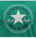 Barn T-shirt med kortärm Converse Core Chuck Taylor Patch Grön