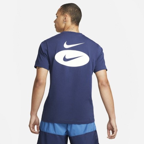 T-shirt med kortärm Herr Nike TEE ESS CORE 4 DM6409 410  Marinblå