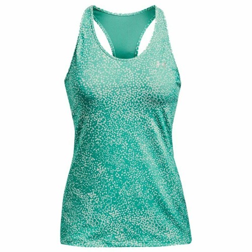 T-shirt med kortärm Dam Under Armour HeatGear  Aquamarine