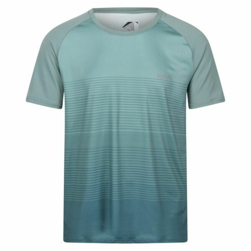 T-shirt med kortärm Herr Regatta Pinmor Aquamarine