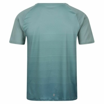 T-shirt med kortärm Herr Regatta Pinmor Aquamarine