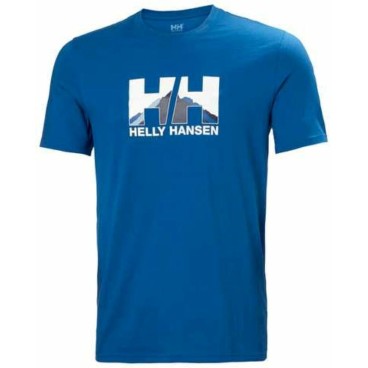 T-shirt med kortärm Herr NORD GRAPHIC Helly Hansen 62978 606  Rosa