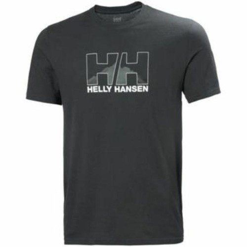 T-shirt med kortärm Herr NORD GRAPHIC Helly Hansen 62978 981 Grå