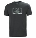 T-shirt med kortärm Herr NORD GRAPHIC Helly Hansen 62978 981 Grå