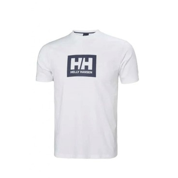 T-shirt med kortärm Herr  HH BOX T Helly Hansen 53285 003  Vit
