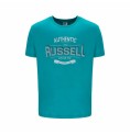 T-shirt med kortärm Herr Russell Athletic Amt A30081 Aquamarine