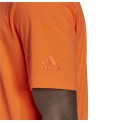 T-shirt med kortärm Herr Adidas  Essentials Embroidered Linear Orange