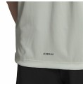 T-shirt med kortärm Herr Adidas Aeroready