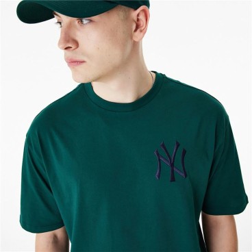 T-shirt med kortärm Herr New Era League Essentials New York Yankees Mörkgrön