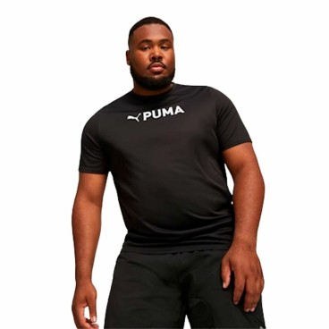 T-shirt med kortärm Herr Puma Fit Ultrabreath Svart