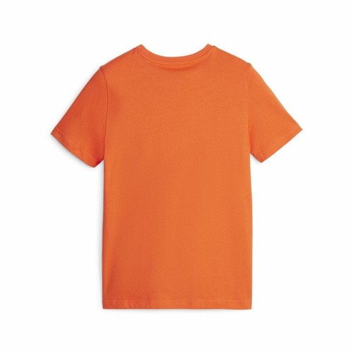 Barn T-shirt med kortärm Puma Ess+ Futureverse Orange