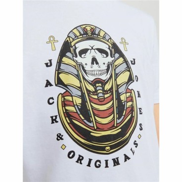 Barn T-shirt med kortärm Jack & Jones Jorheavens Vit