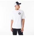 T-shirt med kortärm Herr New Era MLB PLAYER GRPHC OS TEE NEYYAN 60435538 Vit