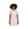 T-shirt med kortärm Dam New Balance ESSENJERSEY LOGO WT41502 OUK Rosa