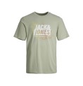 T-shirt med kortärm Herr Jack & Jones JCOMAP SUMMER 12257908 Grön