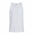 Tanktop, Herr Jack & Jones Tampa Slub Vit