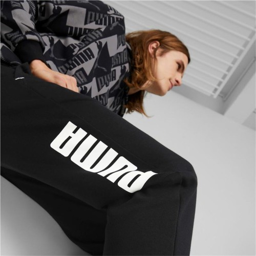 Långa träningsbyxor Puma Power Sweatpants Svart Män