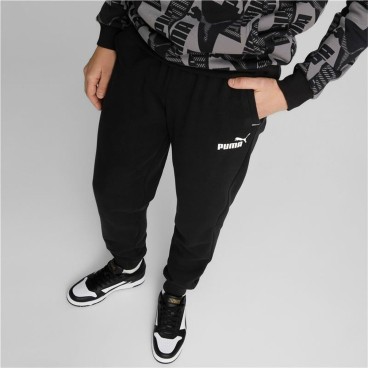 Långa träningsbyxor Puma Power Sweatpants Svart Män