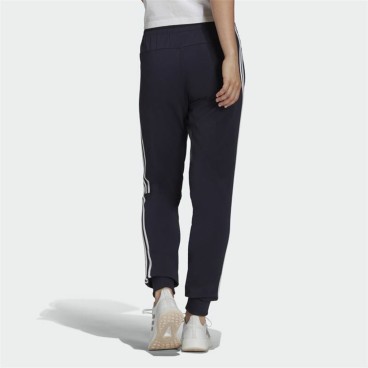 Nederdel träningsoverall för vuxna Adidas  Essentials 3 Stripes Kvinna Blå