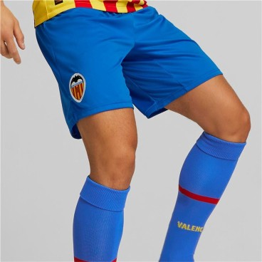 Sportshorts för män Puma Valencia CF Third Kit 22/23 Blå