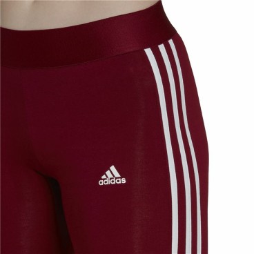 Långa träningsbyxor Adidas Loungewear Bordeaux Kvinna