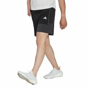 Sportshorts för män Adidas Colourblock  Svart