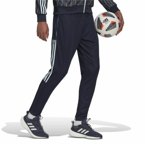 Byxor för vuxna Adidas Tiro  Mörkblå Män