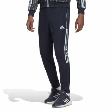 Byxor för vuxna Adidas Tiro  Mörkblå Män