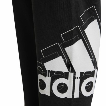 Nederdel träningsoverall för barn Adidas  Brandlove Svart