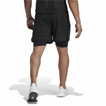 Sportshorts för män Adidas HIIT Spin Training Svart